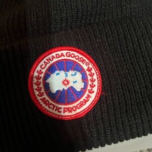 Canada Goose Arctic Black Knit Hat